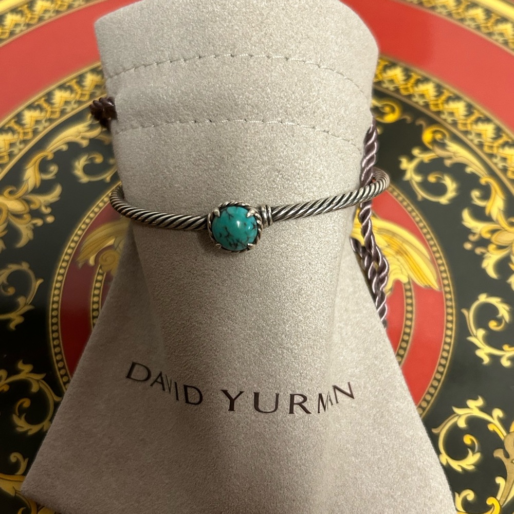 DY Turquoise Chatelaine Bracelet